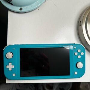 Blue Nintendo switch lite